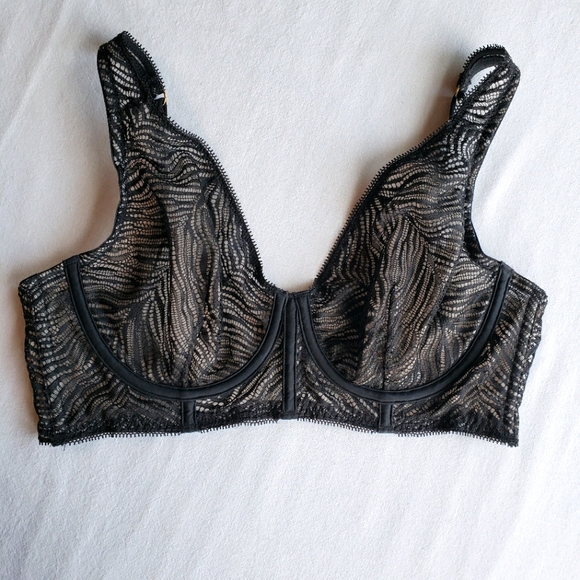 Victoria's Secret Unlined Plunge Bra sz 32DD - Picture 1 of 9